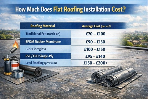 How Much Does Flat Roofing Installation Cost